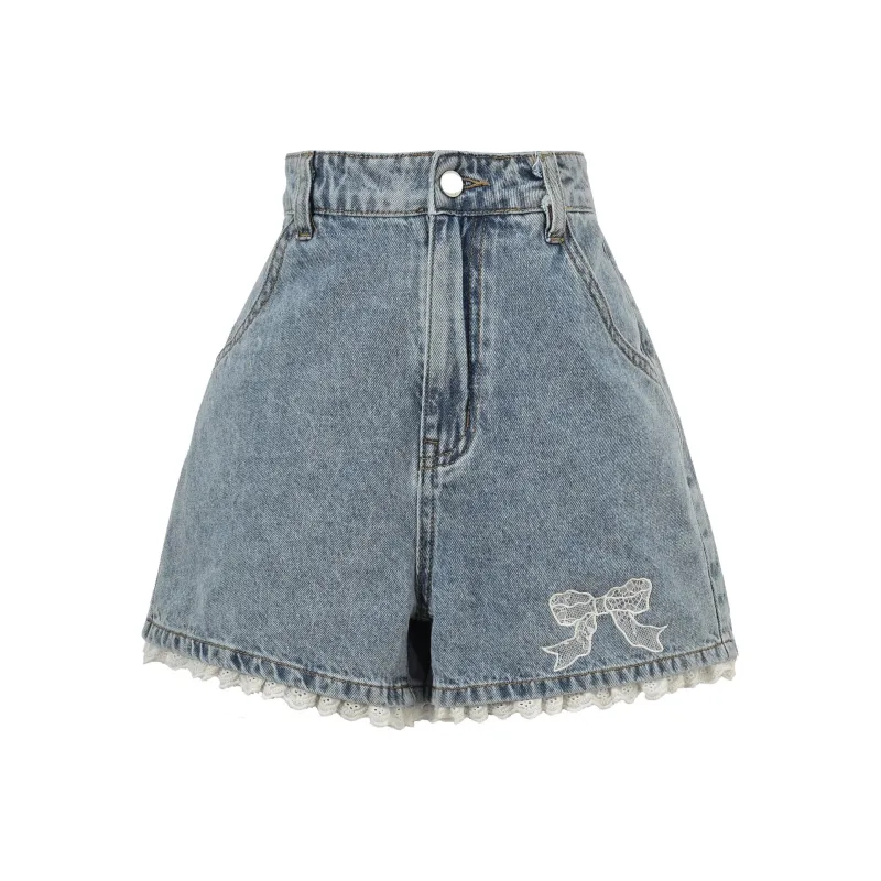 SNBL Denim Shorts Women's Blue-0
