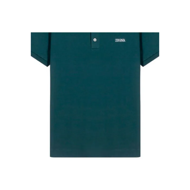 Ermenegildo Zegna Polo Shirts Men Green-4