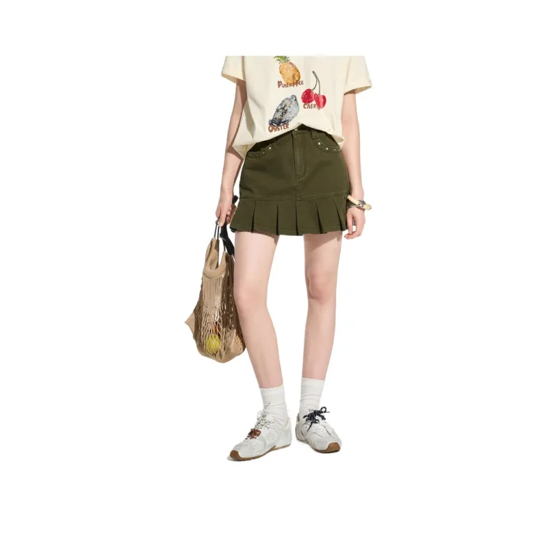 Bethine Casual Short Skirts Women's-0