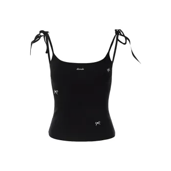 ABCMININ Tank Tops Women's Black