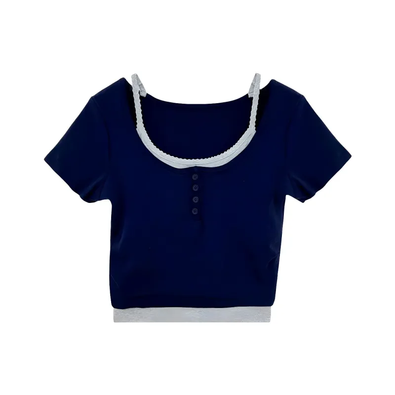 CZMO Set in Sleeve T Shirt Women's-4