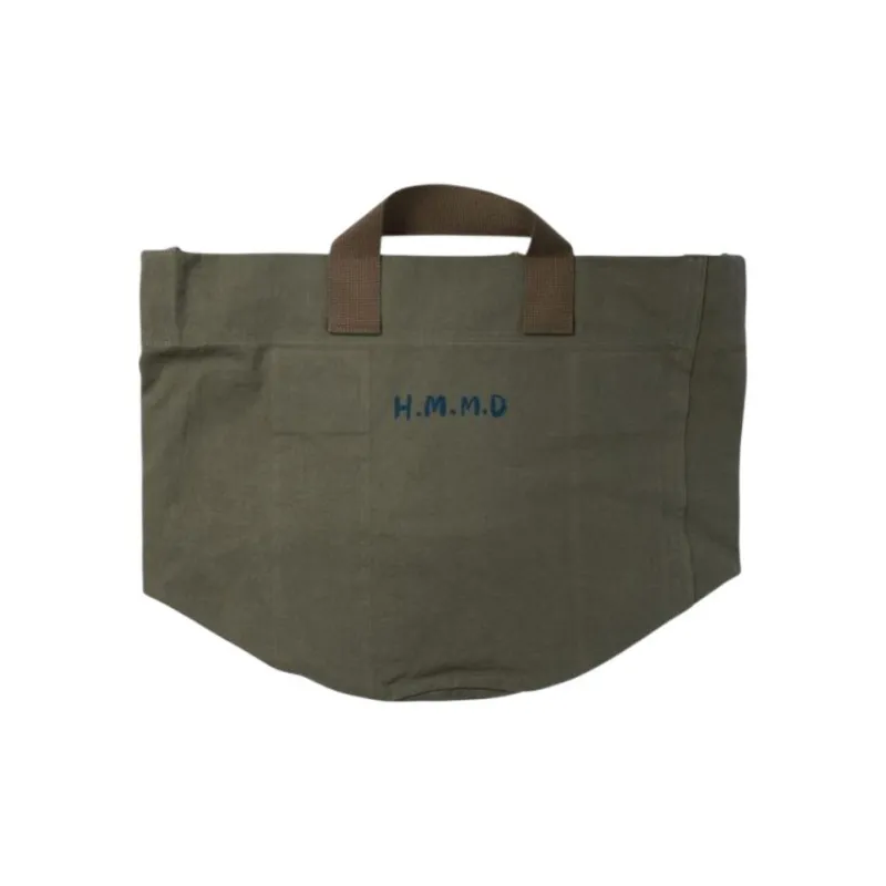 HUMAN MADE Cotton Handbag Unisex Olive Green-2