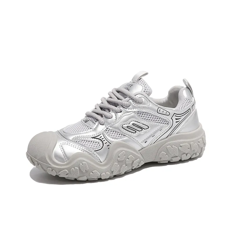 KLAOSD Slip Resistant And Breathable Low Top Chunky Sneakers Women's-6
