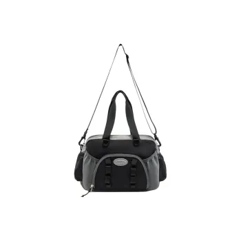 LiNing Takasha, Collaboration Nylon Shoulder Bag, Crossbody Bag, Handbag Women's Black