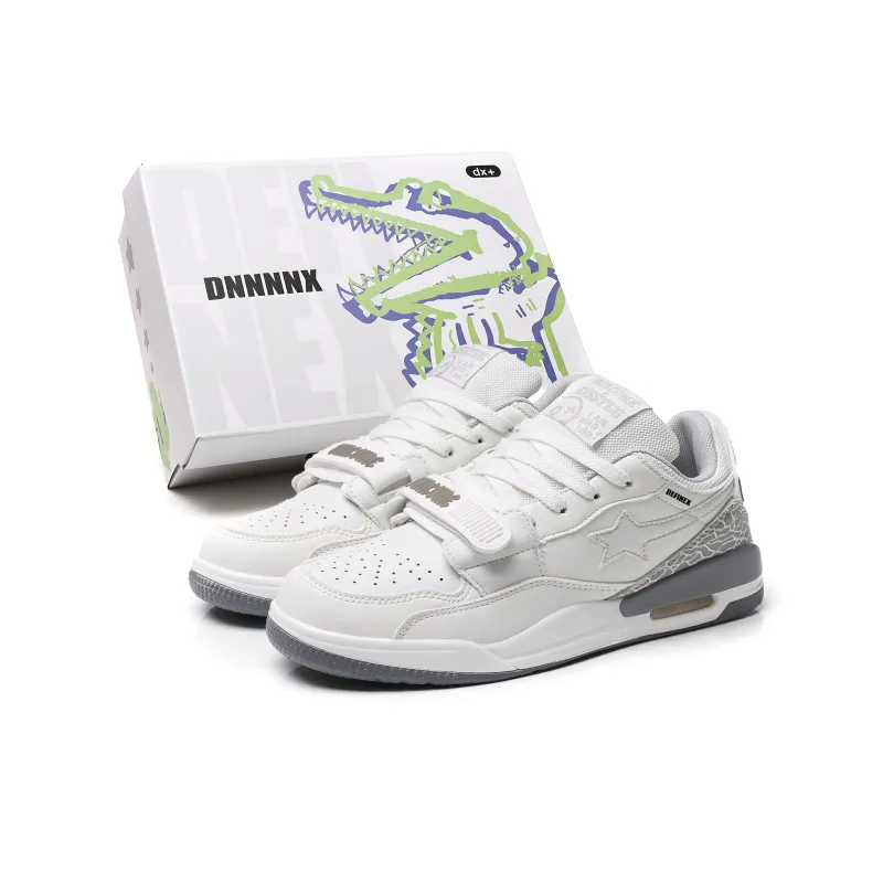 Dnnnn Slip Resistant, Waterproof, And Breathable Height Increasing Low Top Skateboard Shoes Unisex-12