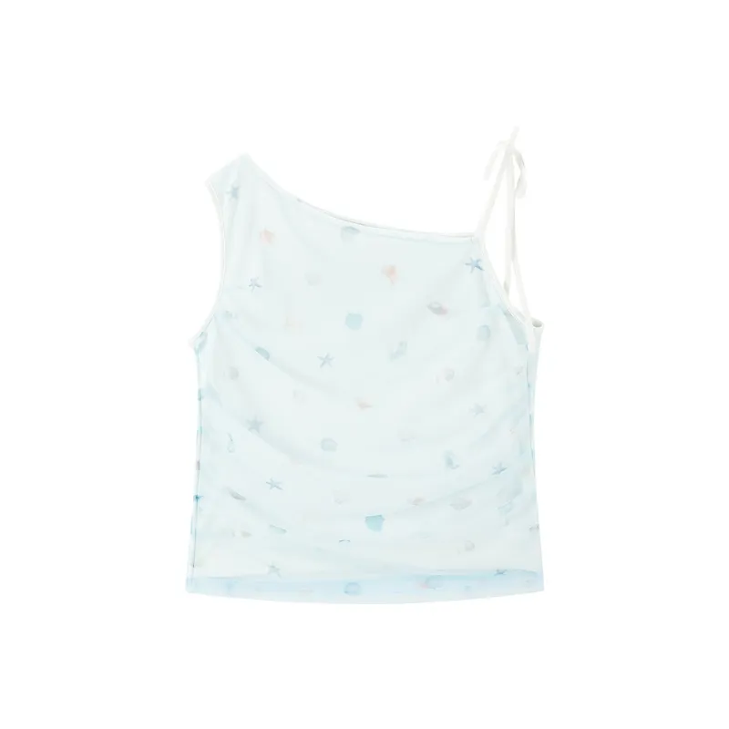 LEDIN Tank Tops Women's Melt Ice Blue-1
