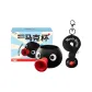 Pingu Ceramic Mug+Plush Question Mark Pendant