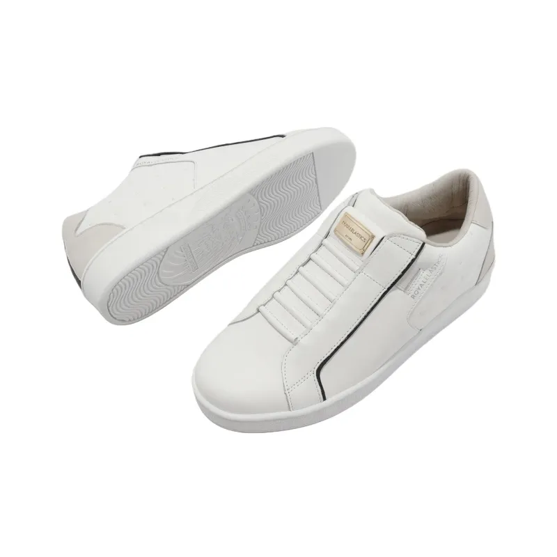ROYAL ELASTICS Adelaide Lu Low Top Skateboard Shoes Men's White Beige-3