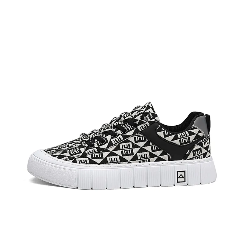 BINGO DUCK Coverage Mid Top Skateboard Shoes Men's-0