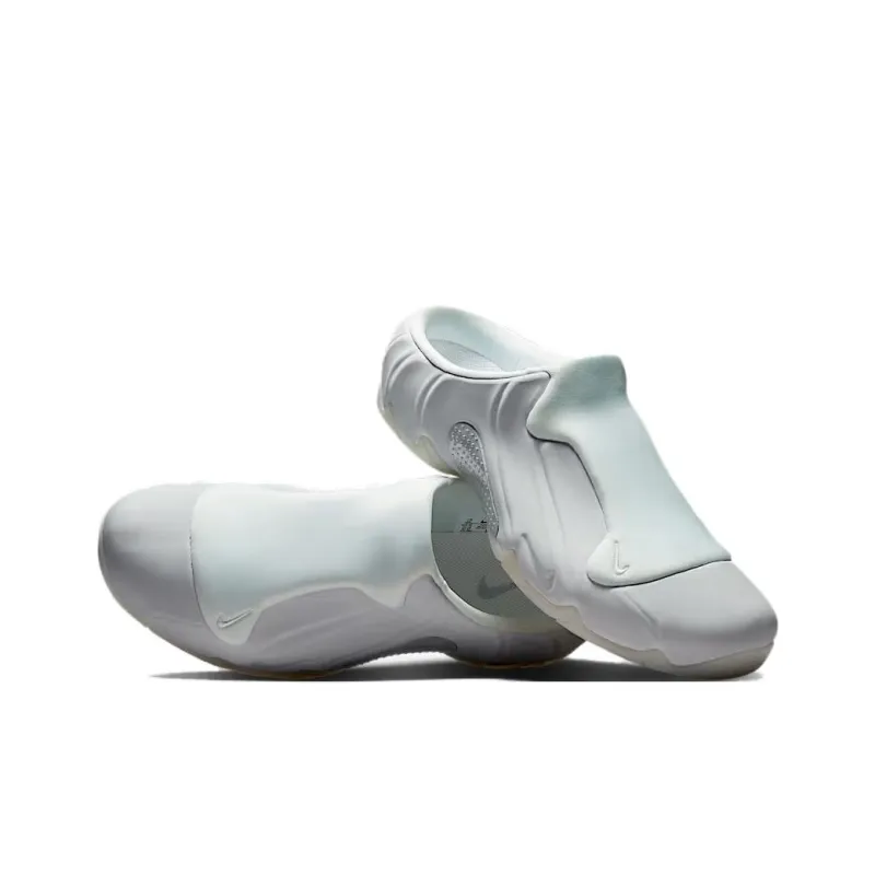Nike Clogposite Abrasion Resistant Slip Resistant Closed Toe Slippers Men's White-2