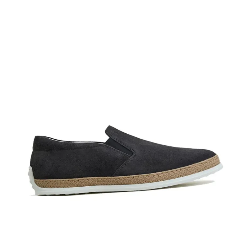 TOD'S Suede Slip-on Loafers-1