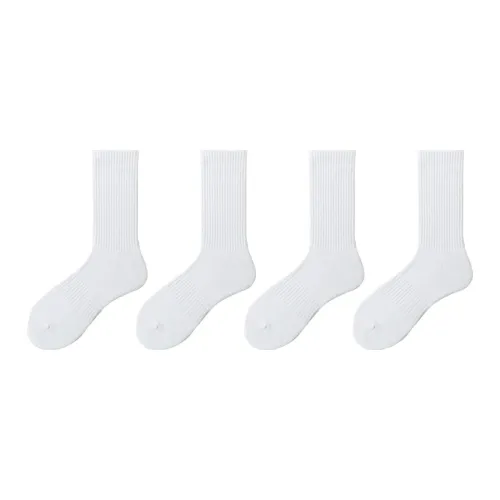 MIIOW Knee High Socks Unisex 4 Pack