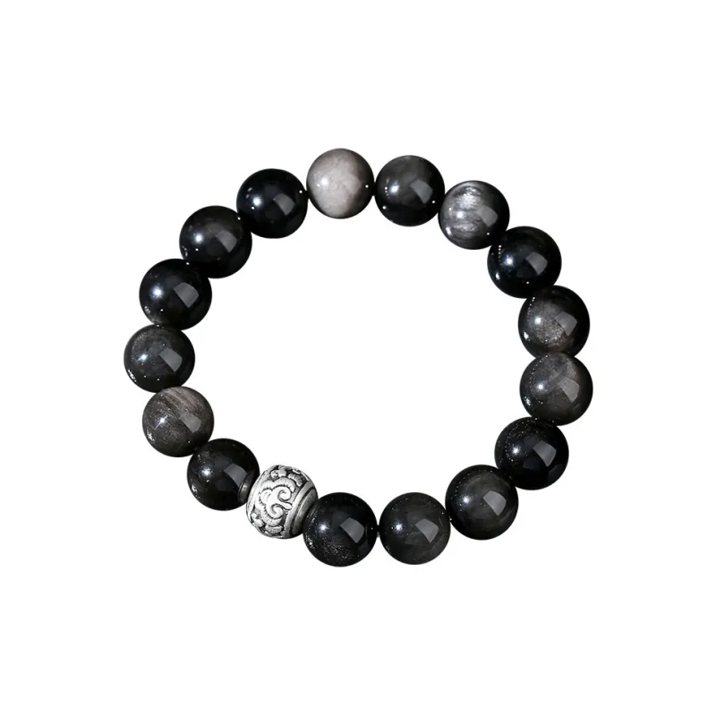 KwOnline Obsidian Jade Bracelets Men's-0