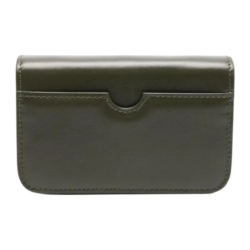 AMIPARIS Leather One Shoulder Wallet Women's Forest Green-1