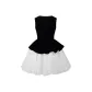 Black White