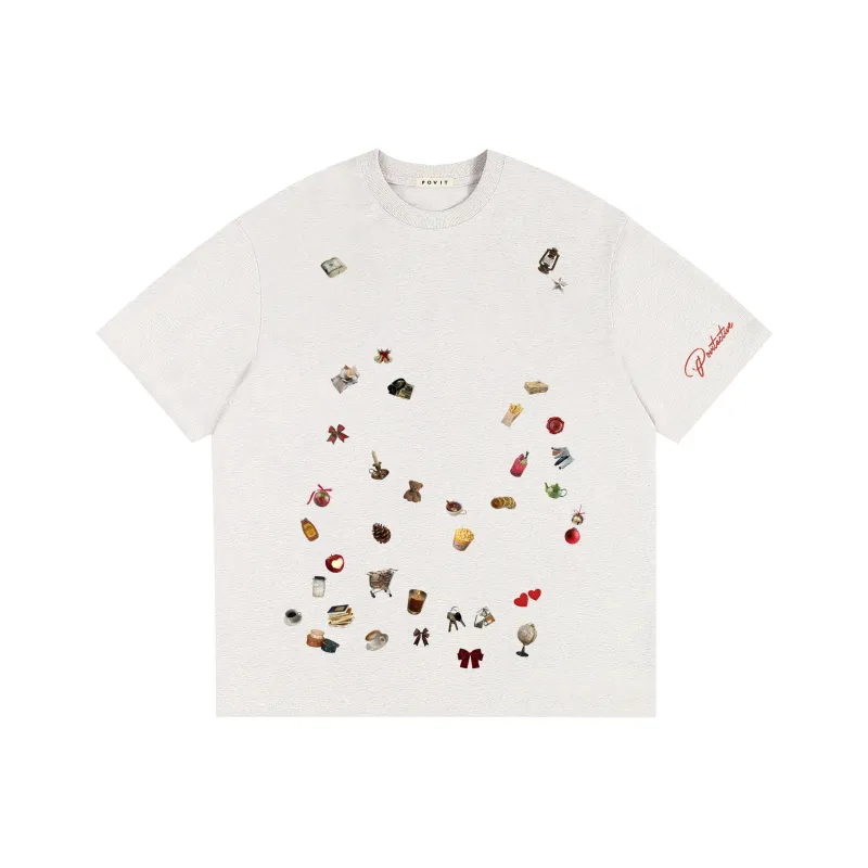 POVIT T Shirts Unisex-12