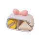 White Lid[Powder Compact Box+Bowknot Decoration]
