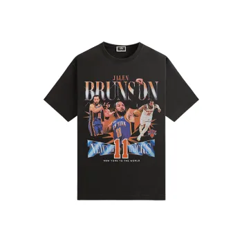 KITH x New York Knicks Jalen Brunson T Shirt Men's Black