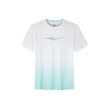 Erke T Shirt Men's Yu Stone Green