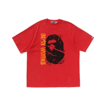 A BATHING APE Garment Dye Relaxed Fit Tee
