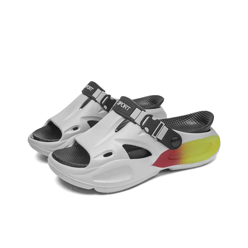 Ncmt Slip Resistant Odor Resistant Abrasion Resistant Quick Dry Cushioning Slide Slippers Unisex-10