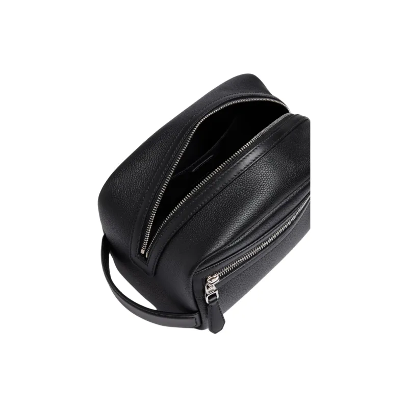 Dunhill Cow Leather Clutch Men's Black-3