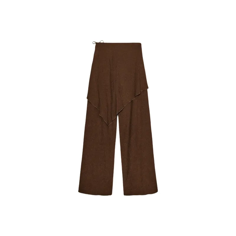 ZARA Casual Pants Women's Olive Green-1