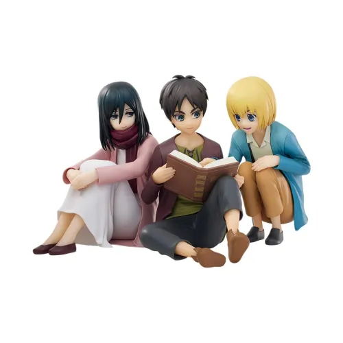 KUJIRA Ichiban Kuji Attack On Titan A Prize Allen, Mikasa, Armin — The World Beyond The Wall Bonus Gifts