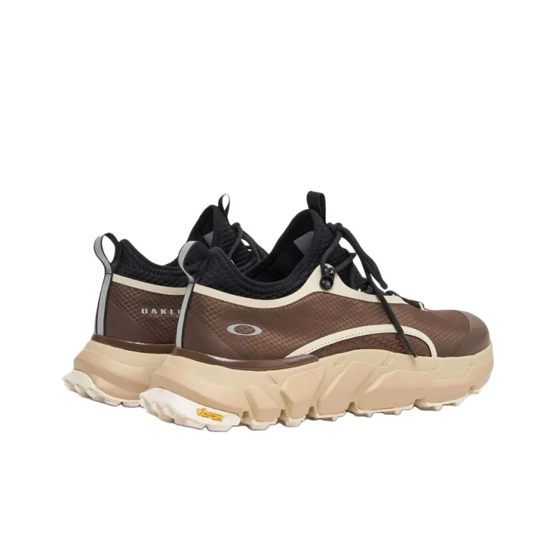 Oakley Anti Slip Wear Resistant Low Top Outdoor Shoes Unisex Brown-3