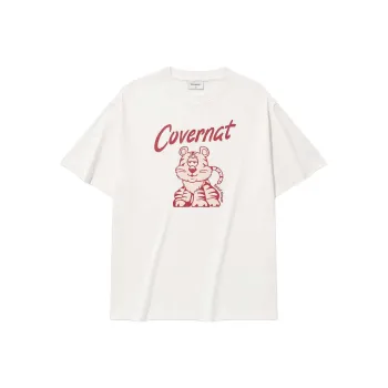 COVERNAT SS25 T Shirt Unisex White