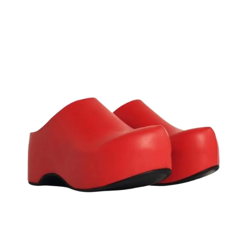 MARNI Logo Embossed Slip On Clogs-2