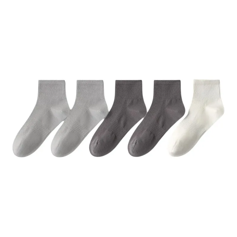 Gentle Welcome Mid Calf Socks Men's 5 Pack-5