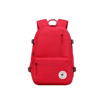 New Balance Nylon Backpack Large Size Unisex Red/Black