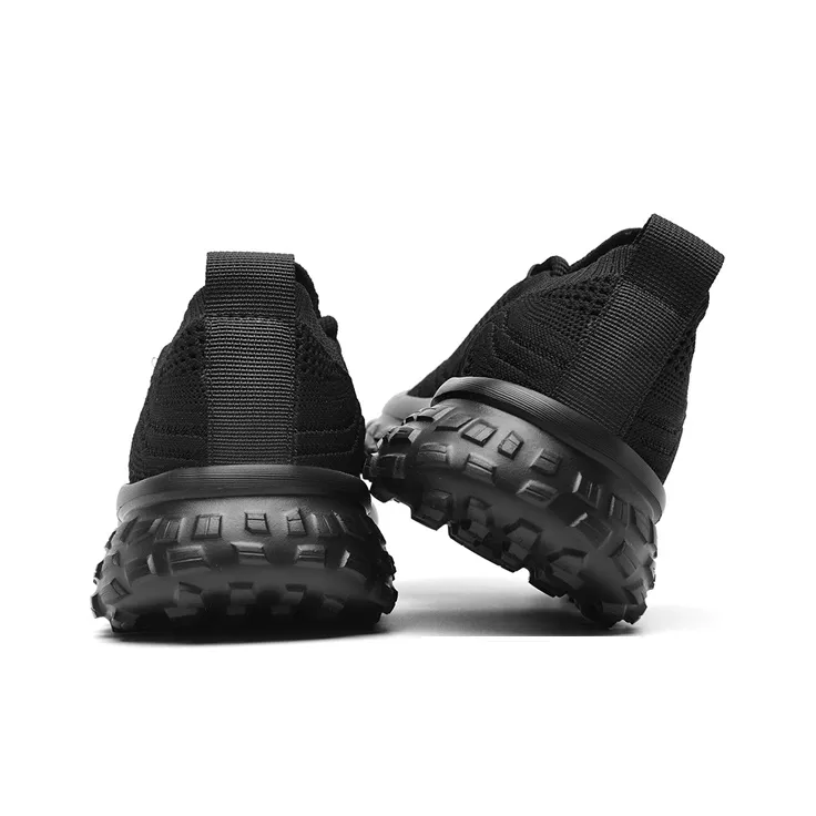 SEPTWOLVES Low Top Casual Shoes Men's Black-4