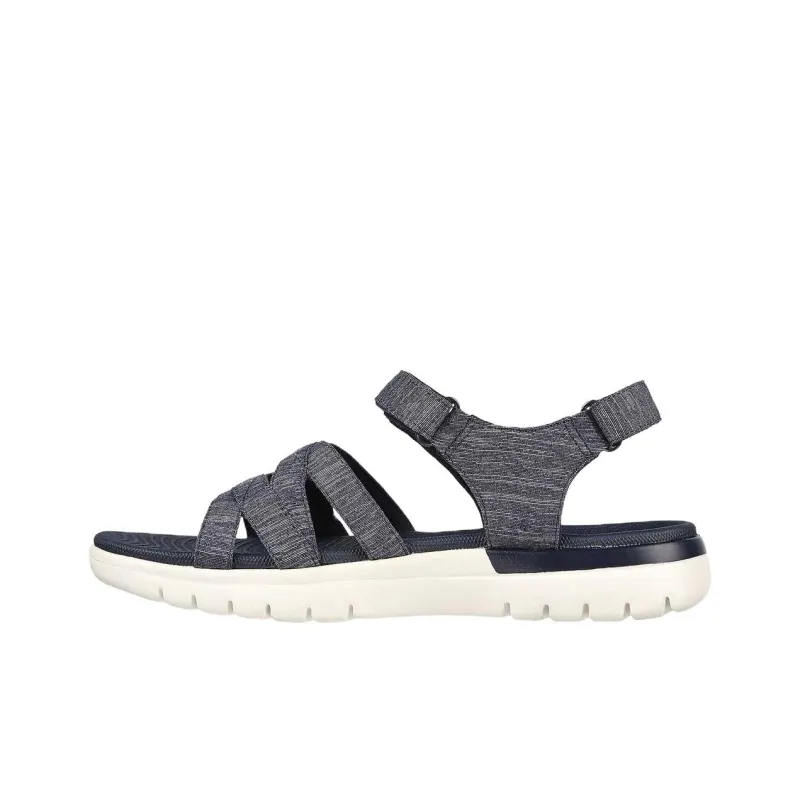 Skechers Flex Comfort Beach Sandals Women's Gray-0