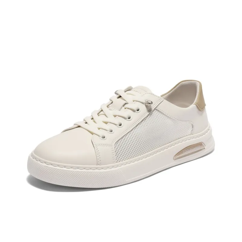 BELLE Slip Resistant, Abrasion Resistant, Lightweight, Breathable Low Top Skateboard Shoes Men's-1