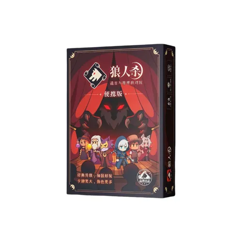 LANGRENSHA Portable 'Blackout' Party Game, Cardstock, Box Included Board Games