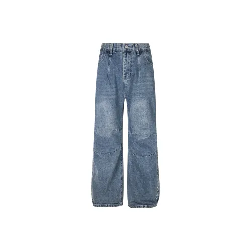 GBXM Jeans Unisex Blue