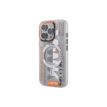 DEPA PC Material Semi Transparent Trendy Magnetic Phone Cases Compatibility With Apple 12/13/14/15/16 Series