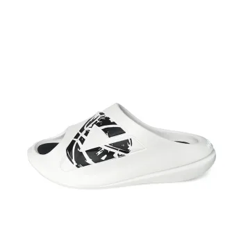 PEAK Very Small Fat Drag Quiet Slip Resistant Abrasion Resistant Slide Slippers Unisex Ivory Black
