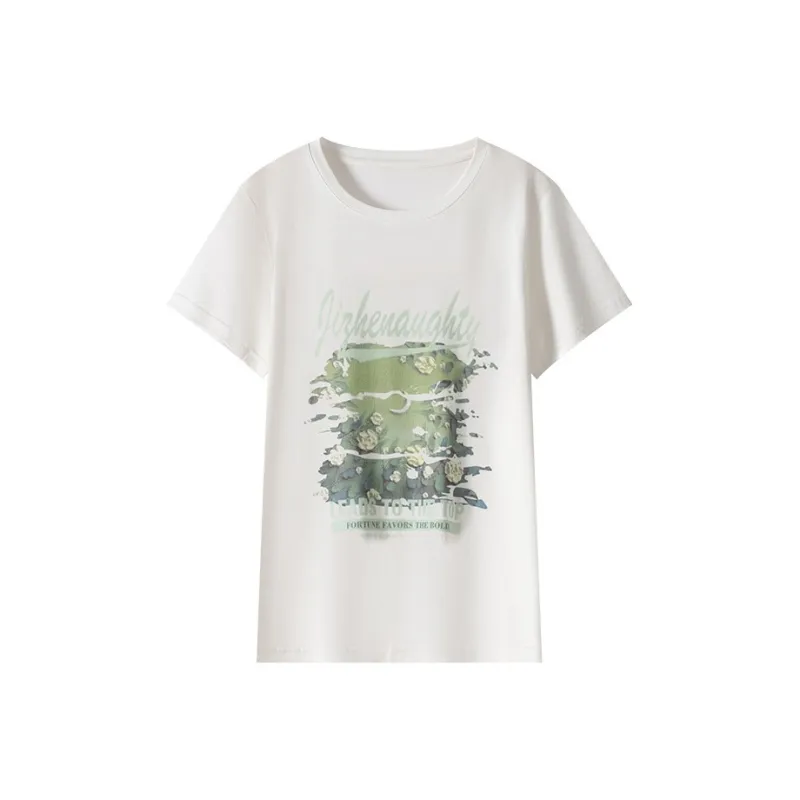 LUYOUYE Regular T Shirt Women's-0
