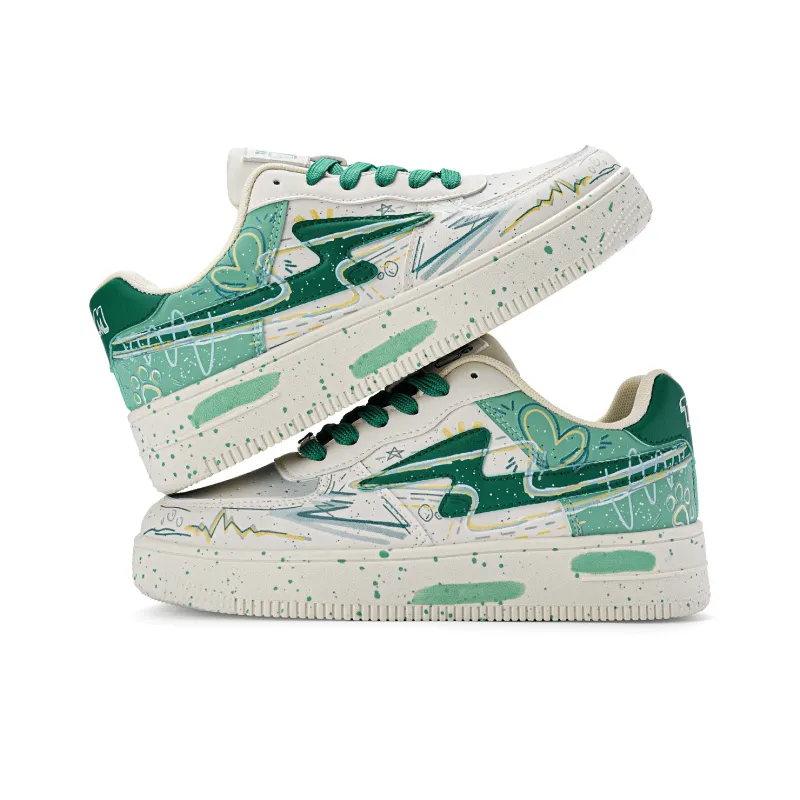 TALKING TOM Coverage Breathable Low Top Skateboard Shoes Unisex-1