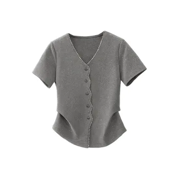 Cypress House T Shirts Women's Dark Gray