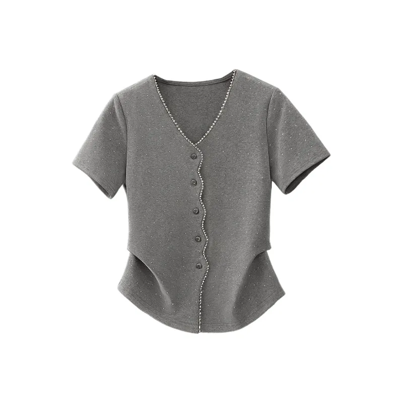 Cypress House T Shirts Women's Dark Gray-0