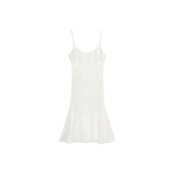 ZARA Slip Dresses Women's White