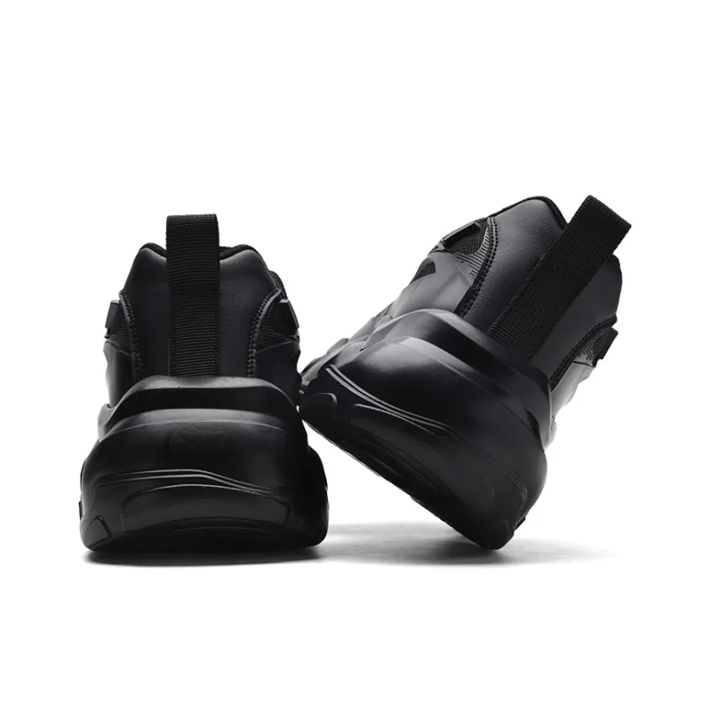 DEVIL AND ANGEL Height Increasing Abrasion Resistant Slip Resistant Low Top Chunky Sneakers Unisex-7