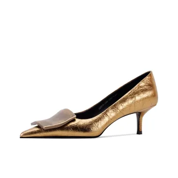 Shesrim High Heels Women's Gold