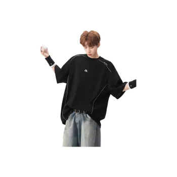 DARK HORSE Half Sleeve Versatile Couple Casual Top Unisex