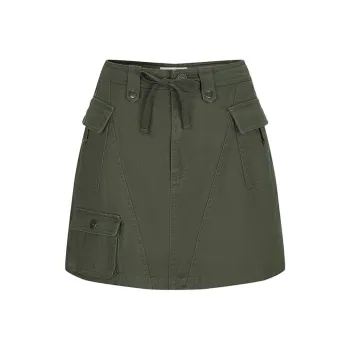 MOUSSY Cargo Short Skirts Women's