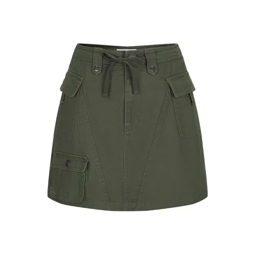 MOUSSY Cargo Short Skirts Women's